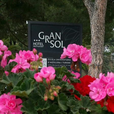 Gran Sol Hotel Sant Pol De Mar Buitenkant foto
